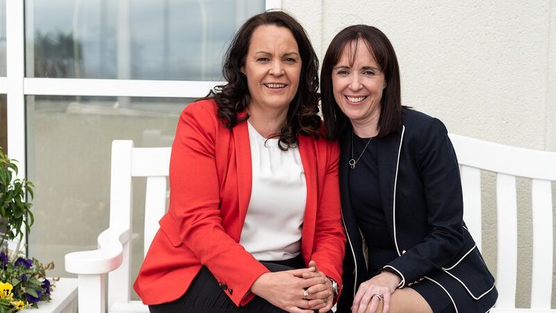 General manager Catriona O’Keeffe and her sister Julie McSweeney, the hotel’s operations manager