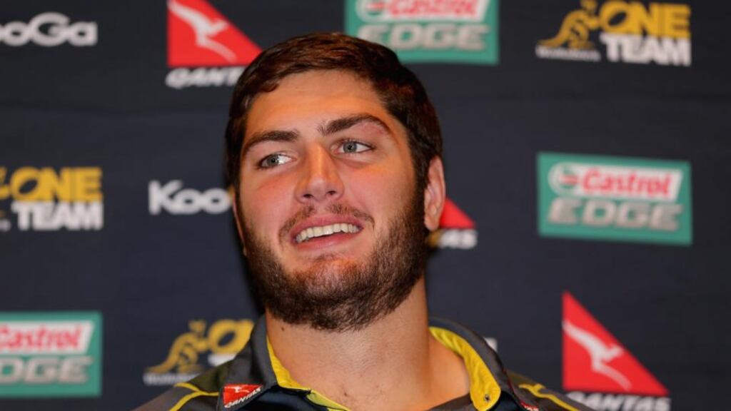 Rob Simmons has been brought in to beef up the Australia pack. Photograph: Warren Little/Getty Images