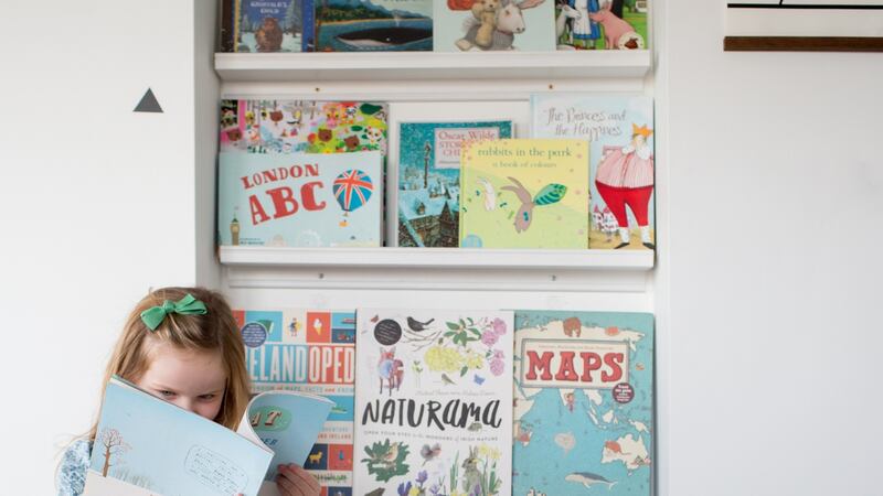 Emma Lynch’s daughter Cleo  in Brittas Bay, Co Wicklow which is now their permanent home.