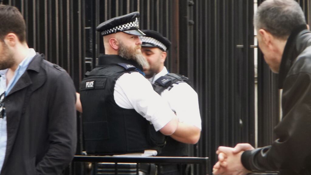 Beards are all the rage for police officers over in the UK but are banned for gardaí. Photograph: iStock