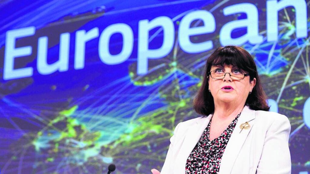 Maire Geoghegan-Quinn, European Commissioner for Research, Innovation and Science. Photograph: Eric Vidal/Reuters