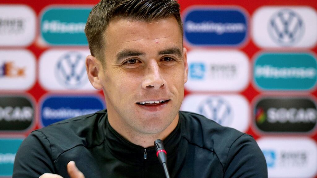 Séamus Coleman returned to training with his Everton teammates this week. Photo: Inpho
