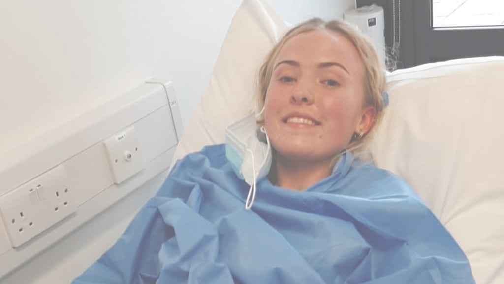 Safe and sound: Ellen Glynn is expected to be discharged from University Hospital Galway this weekend.