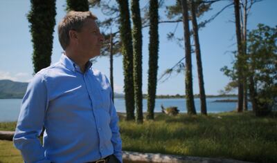 John Brennan photographed in Kenmare, Co Kerry: 'What you see when you’re looking at a book, in my mind, is a puzzle of letters.'