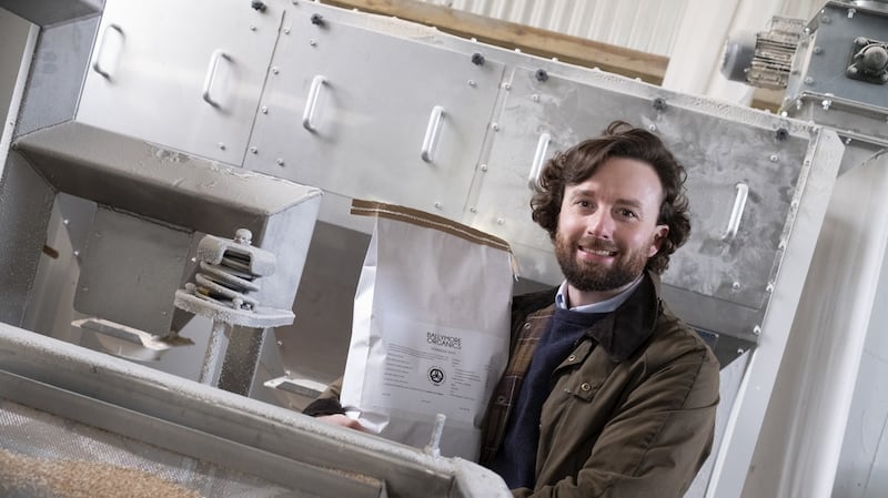 James Kelly of Ballymore Organics.