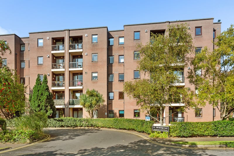 This Ballsbridge apartment has a sunny west-facing balcony