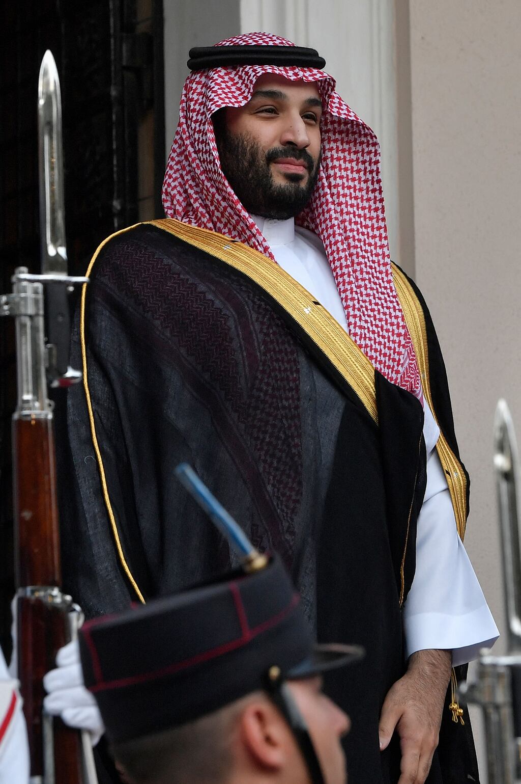 Saudi Crown Prince Mohammed bin Salman is probably one of the most egregious examples of an autocratic regime placing faith in innovation while willfully ignoring the need for social and political transformation to combat climate change. Photograph: Louisa Gouliamaki/AFP
