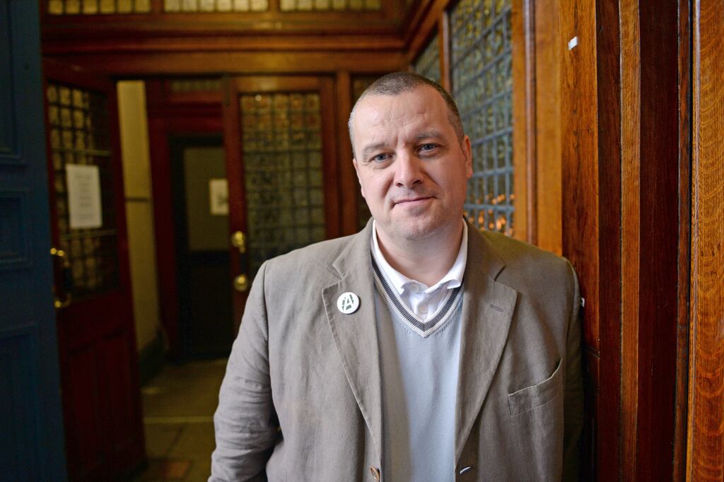 John Hamill describes himself as a member of the Congregationalist Church of the Flying Spaghetti Monster. Photograph: Eric Luke/The Irish Times