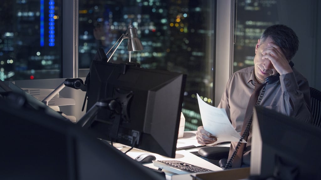 “It’s worth reminding ourselves, daily if necessary, that being an adult does not mean being stressed and anxious all the time.”