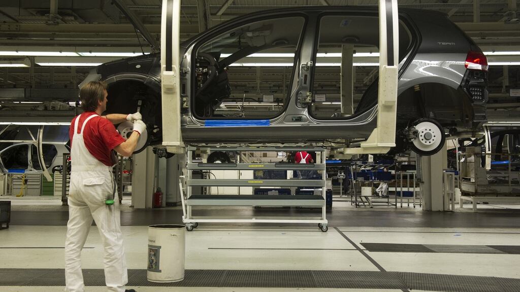 A VW plant in Wolfsburg, Germany. VW almost tripled its provision for the costs of fixing cars to €16.2 billion, a day after announcing the biggest car buyback proposal in history.