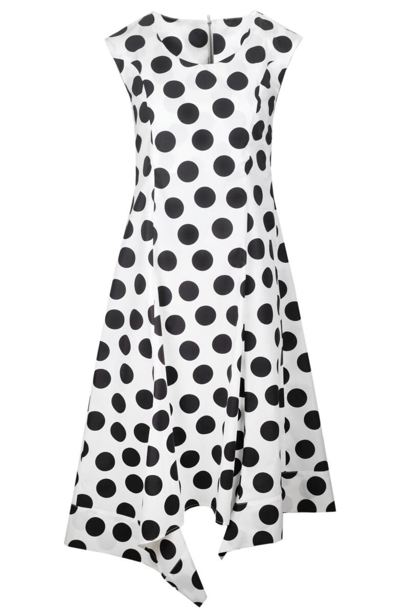 Polka dot dress by Hache €550 havanaboutique.ie
