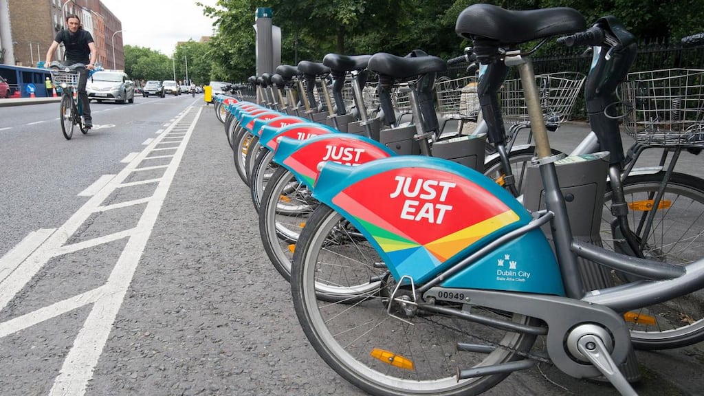 When the service began, there were just 450 bicycles at 40 stations. Photograph: Dave Meehan for The Irish Times