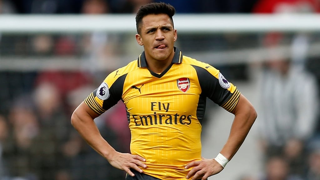 Alexis Sánchez: wants pay rise to £250,000 a week. Photograph: Andrew Boyers/Reuters