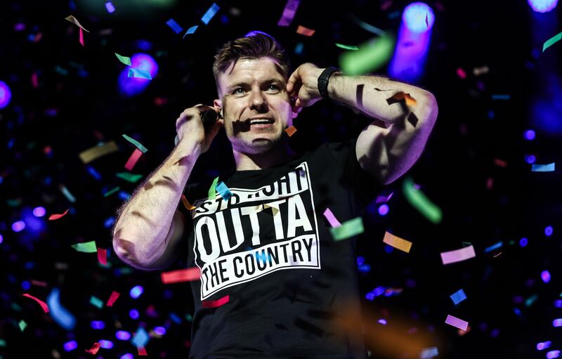 Asking the audience to watch creator-style content that feels more at home on Youtube or Tiktok on a large screen during a live event is jarring. Photograph: Evan Treacy