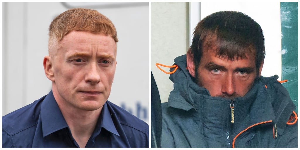 Declan Haughney and Garreth Coakley are due to be sentenced on Friday. Photograph: Colin Keegan/Collins
