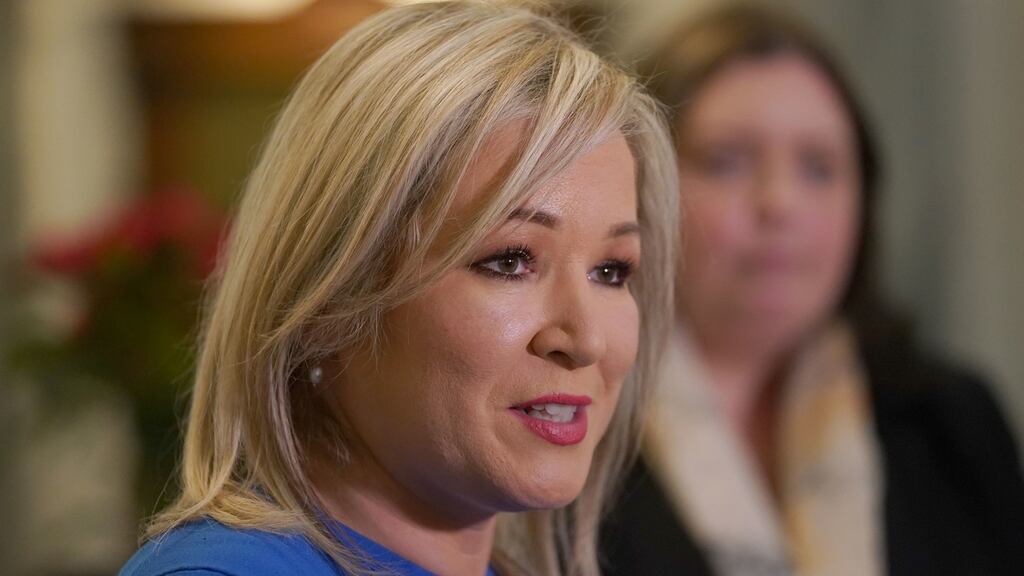 Sinn Féin’s Michelle O’Neill. Photograph: Brian Lawless/PA Wire