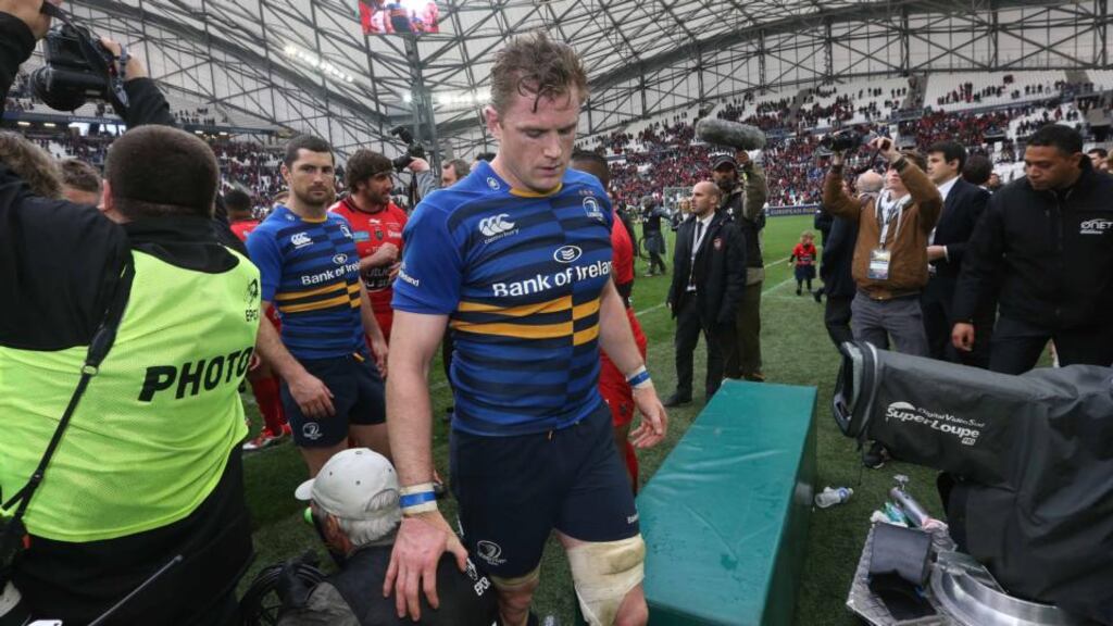 Jamie Heaslip has been shortlisted for the European Player of the Year award. Photograph: Inpho