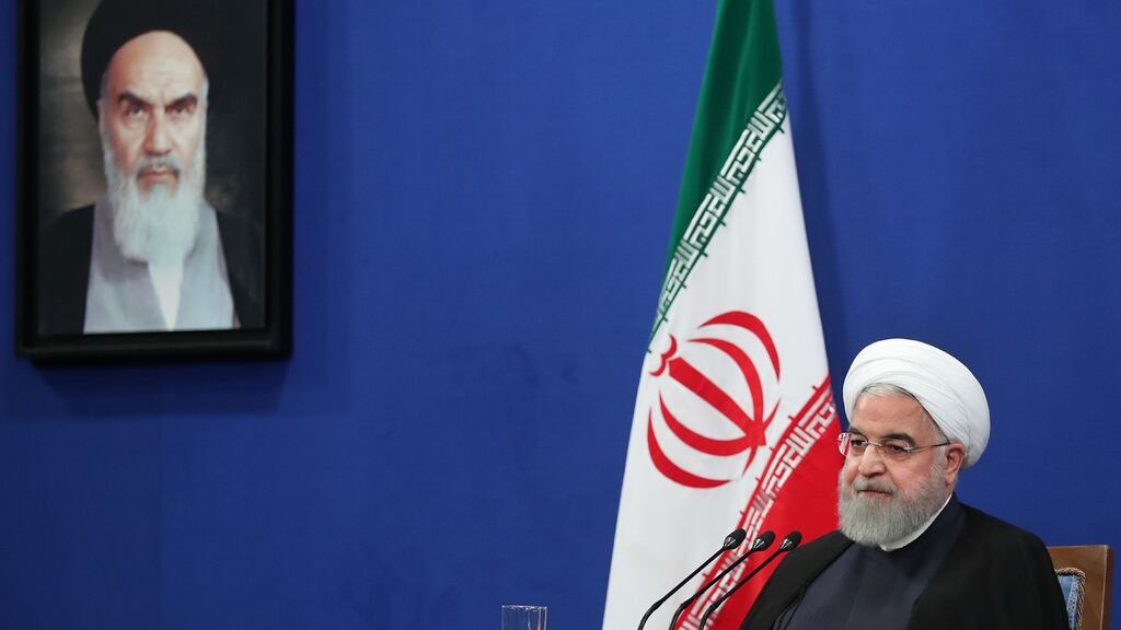 Iranian president Hassan Rouhani: In January, the Dutch accused Tehran of hiring local criminals who assassinated two Iranian dissidents.