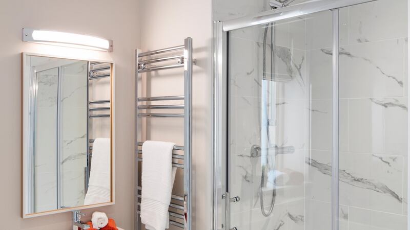 Bathrooms in the O’Flynn Group’s Killiney scheme feature Villeroy and Boch sanitaryware, supplied by Ideal Bathrooms. Photograph: Peter Moloney/PM Photography