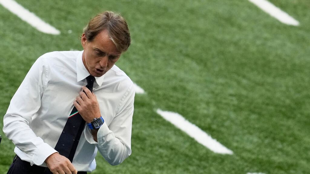 Roberto Mancini’s Italy team are into the final of Euro 2020. Photograph: Matt Dunham/Getty Images