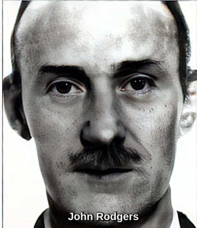 RUC officer John Rodgers was killed near the Glen Inn hotel in Glengormley, Co Antrim in 1974.