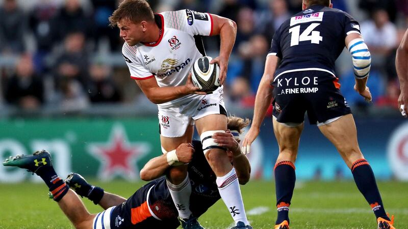 Ulster’s Jordi Murphy has not played since making his debut against Edinburgh. Photograph: Bryan Keane/Inpho