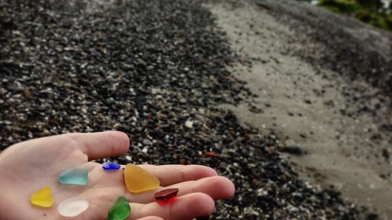A handful of colour at Seapoint