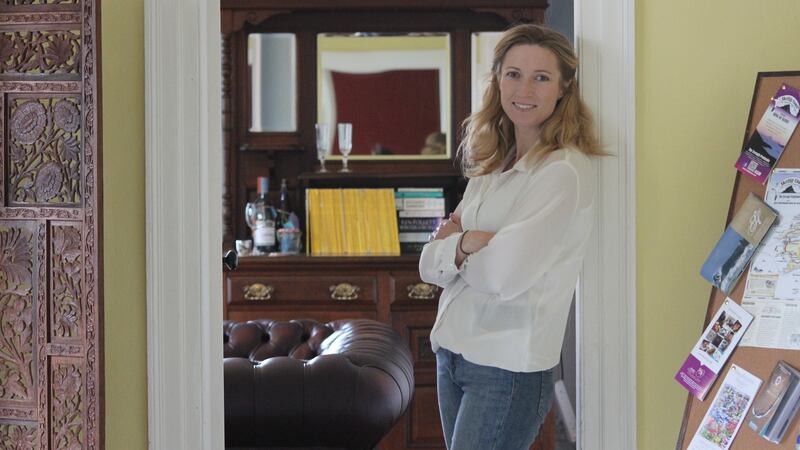 Amanda Geard at her first home on Kerry’s wild coast