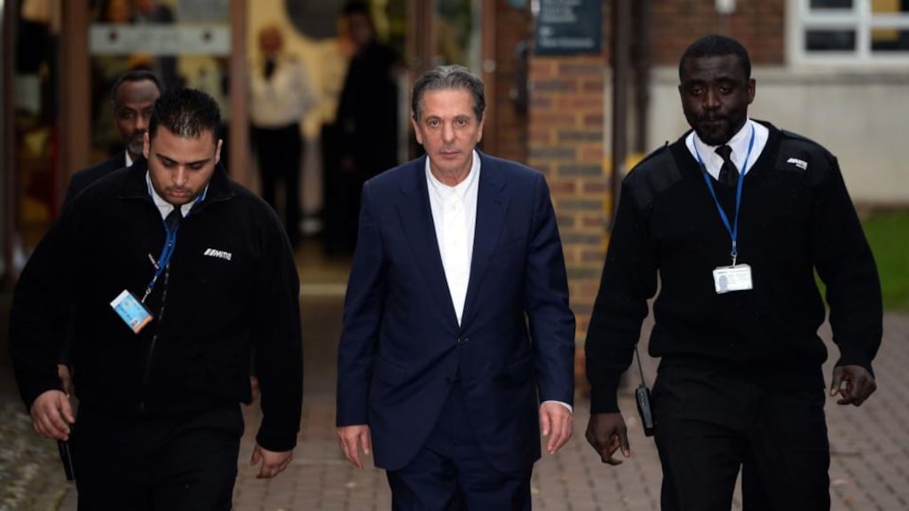 Charles Saatchi leaving Isleworth Crown Court in London, where the trial of Elisabetta and Francesca Grillo is being held, on November 28th. A witness in the trial has claimed that giving evidence against Mr Saatchi was ‘career suicide’. Photograph: Andrew Matthews/PA