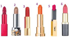 Six of the best and brightest lipsticks to wear on winter days