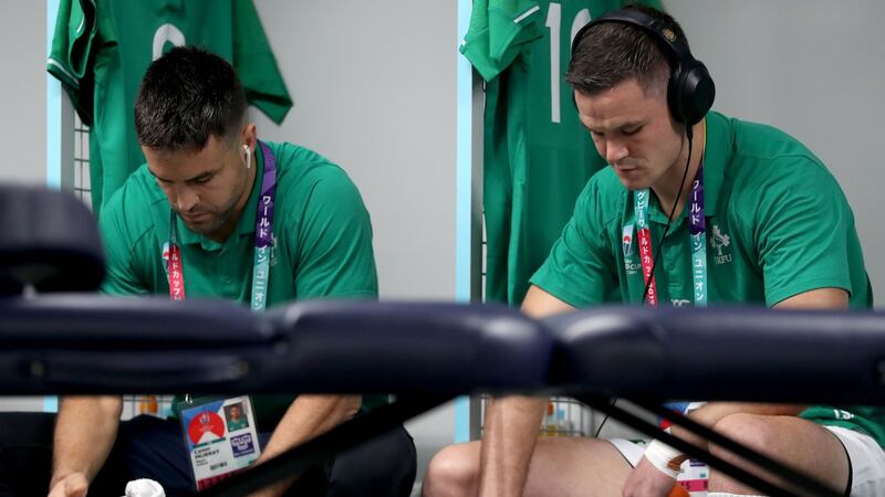 Conor Murray and Jonathan Sexton remain the first choice halfback pairing, but is it time for change? File photograph: Inpho