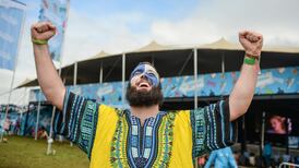 The All Ireland Hurling final at Electric Picnic