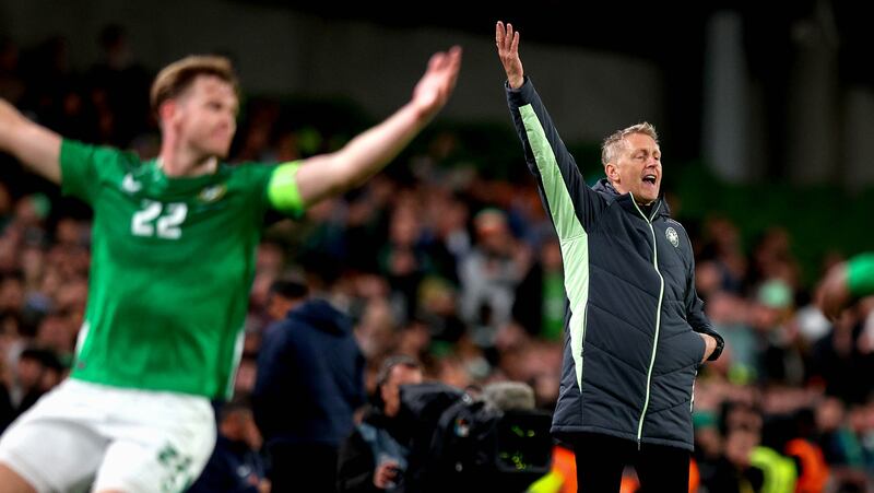 Ireland head coach Heimir Hallgrímsson. Photograph: Ryan Byrne/Inpho