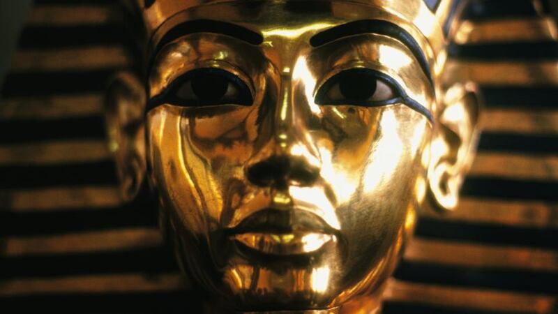 The burial mask, discovered by British archeologists Howard Carter and George Herbert in 1922, sparked worldwide interest in archaeology and ancient Egypt when it was unearthed along with Tutankhamun’s nearly intact tomb. Photograph: Getty Images