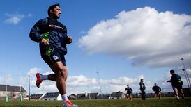 Bundee Aki’s return tops good news for Connacht ahead of Ulster clash