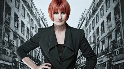 Mary Portas in a former role – as presenter of Secret Shopper, her Channel 4 TV series