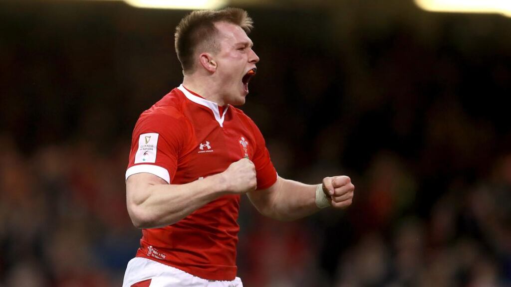 Nick Tompkins will start for Wales against Ireland on Saturday. Photograph: Adam Davy/PA