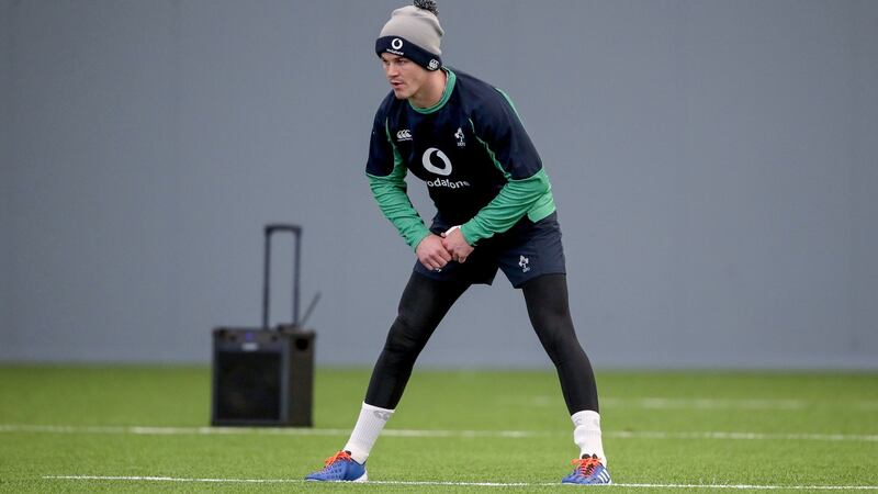 Johnny Sexton captains Ireland again against Wales. Photograph: Dan Sheridan/Inpho
