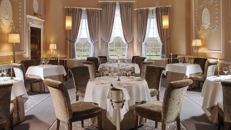 The Lady Helen restaurant at Mount Juliet Estate in Thomastown, Co Kilkenny