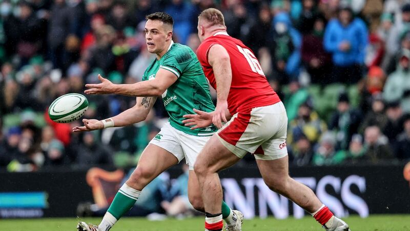 James Hume deserves a starting role and the Italy game looks the perfect opportunity. Photograph: Dan Sheridan/Inpho
