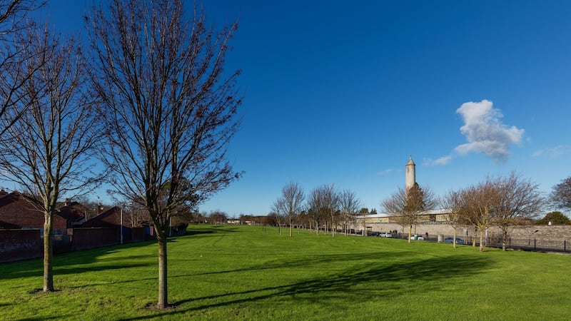 The cottage is just opposite Glasnevin Cemetery