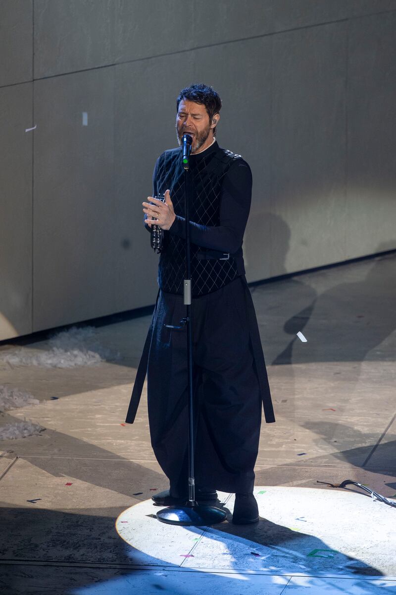 Take That's Howard Donald. Photograph: Tom Honan