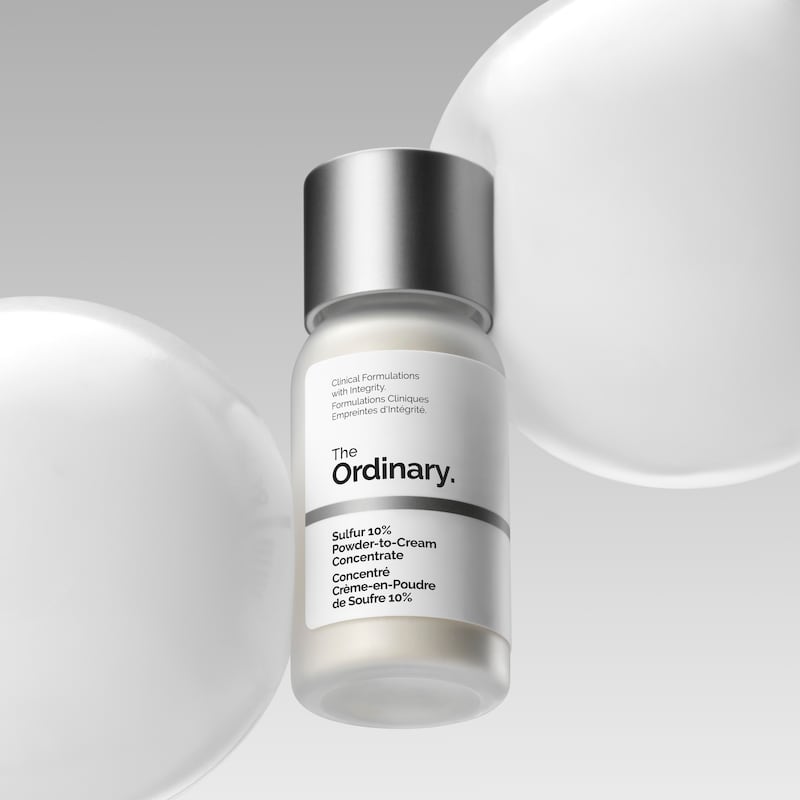 The Ordinary Sulphur 10% Powder-To-Cream Concentrate (€10.50 from Arnotts)