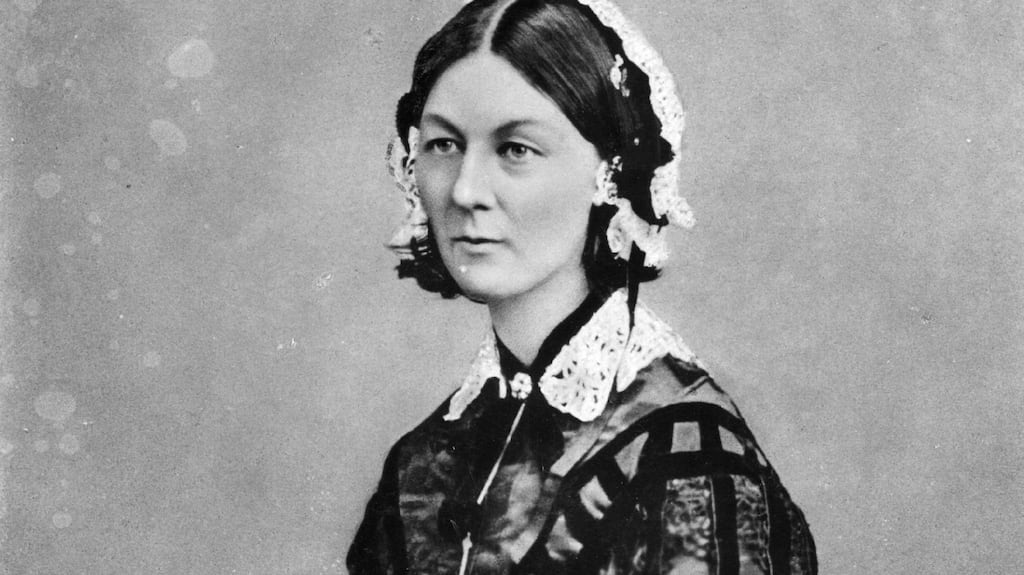 Florence Nightingale: born on May 12th, 1820. Photograph: Getty Images
