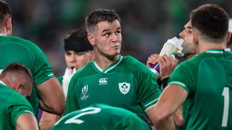 Johnny Sexton failed to perform in the quarter-final. Photo: Billy Stickland/Inpho