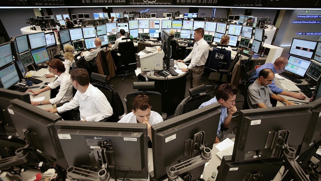 Stock markets have traditionally bounced back from the uncertainty of wars. Photograph: Alexander Heimann/Getty Images