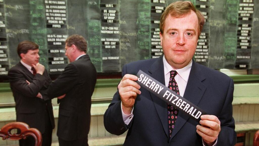 Sherry FitzGerald chief executive Mark FitzGerald: called for national property strategy to be formulated to “unblock the blockage” that is building up in the market. Photograph: Dara Mac Dónaill