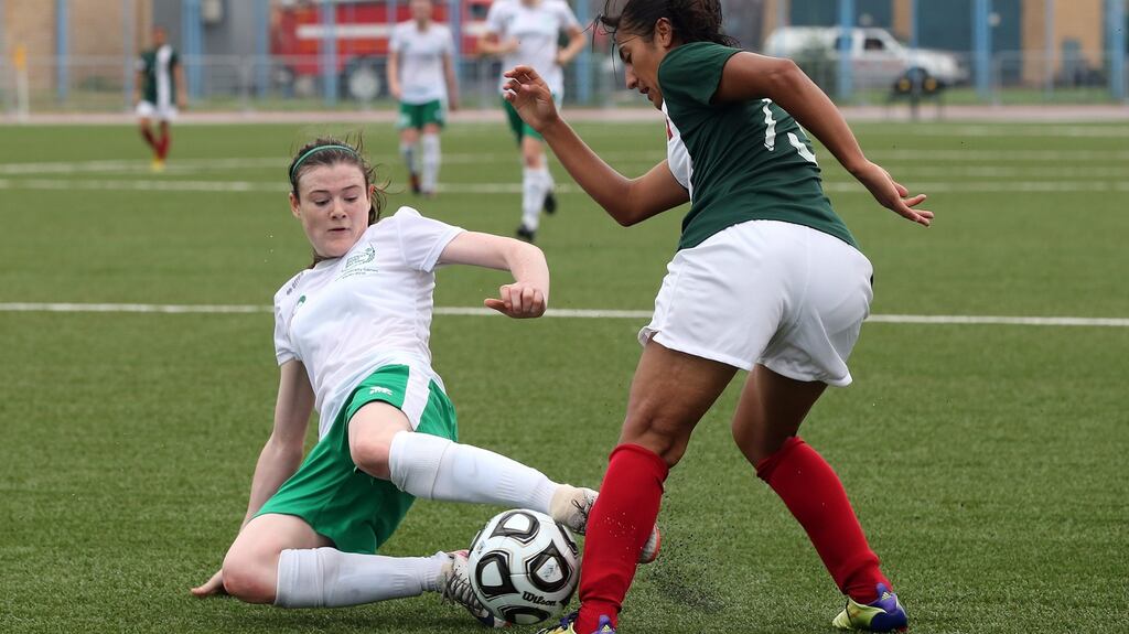 Jetta Berril has earned her first senior Ireland call-up. Photograph: Inpho