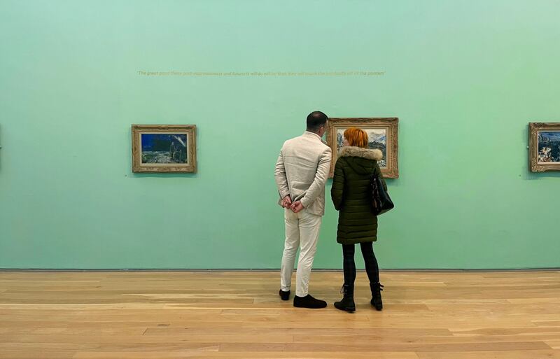 Jack Butler Yeats; The Dreaming Road at The Model, Sligo