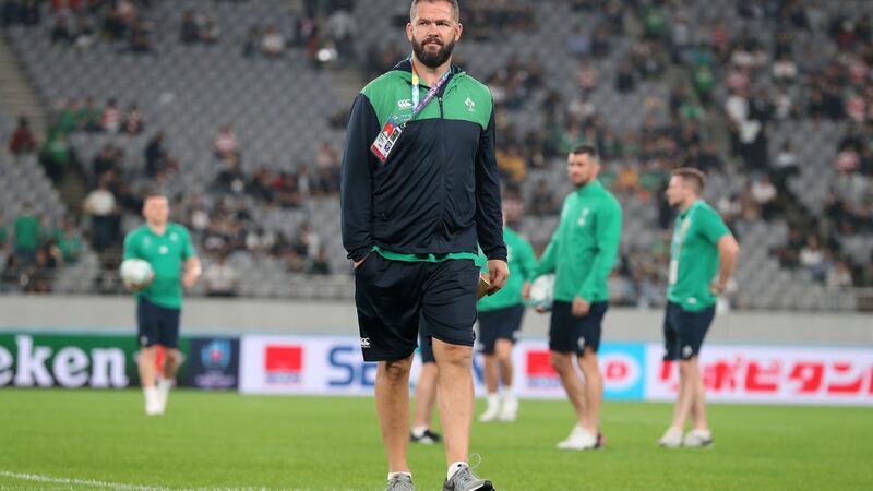 New Ireland coach Andy Farrell. Photograph: Dan Sheridan/Inpho